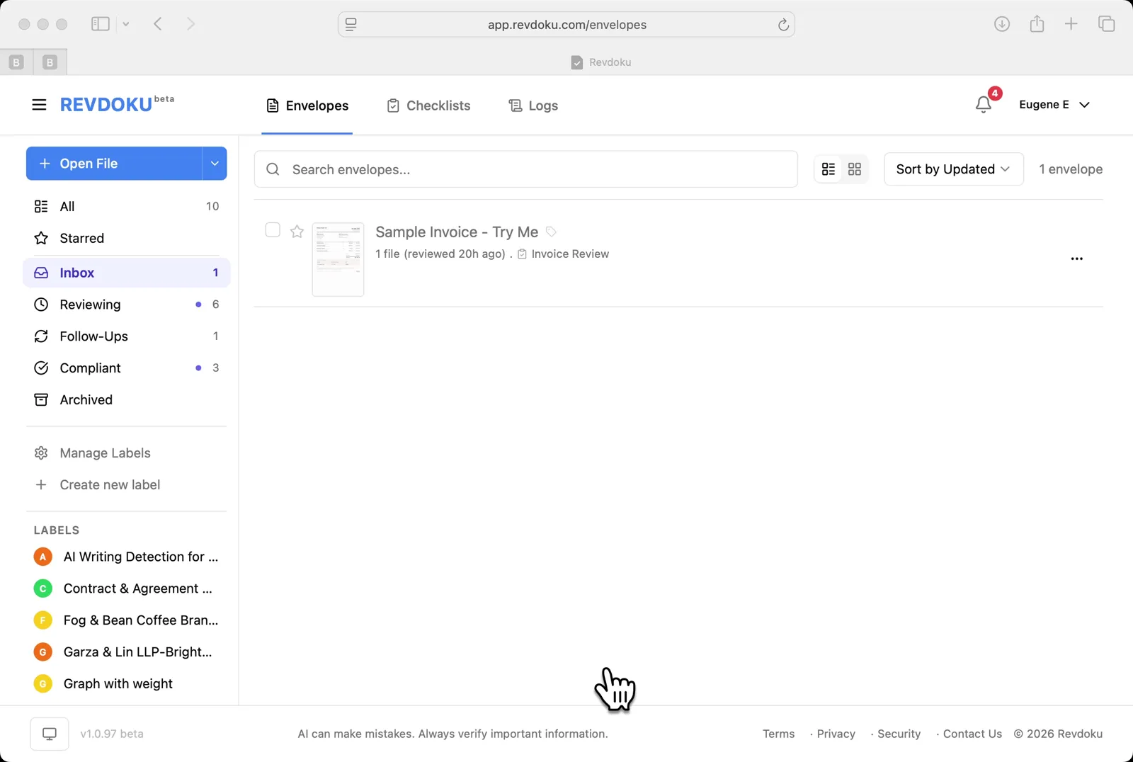 Use Case: Review And Get Data from a Hand-Drawn Chart