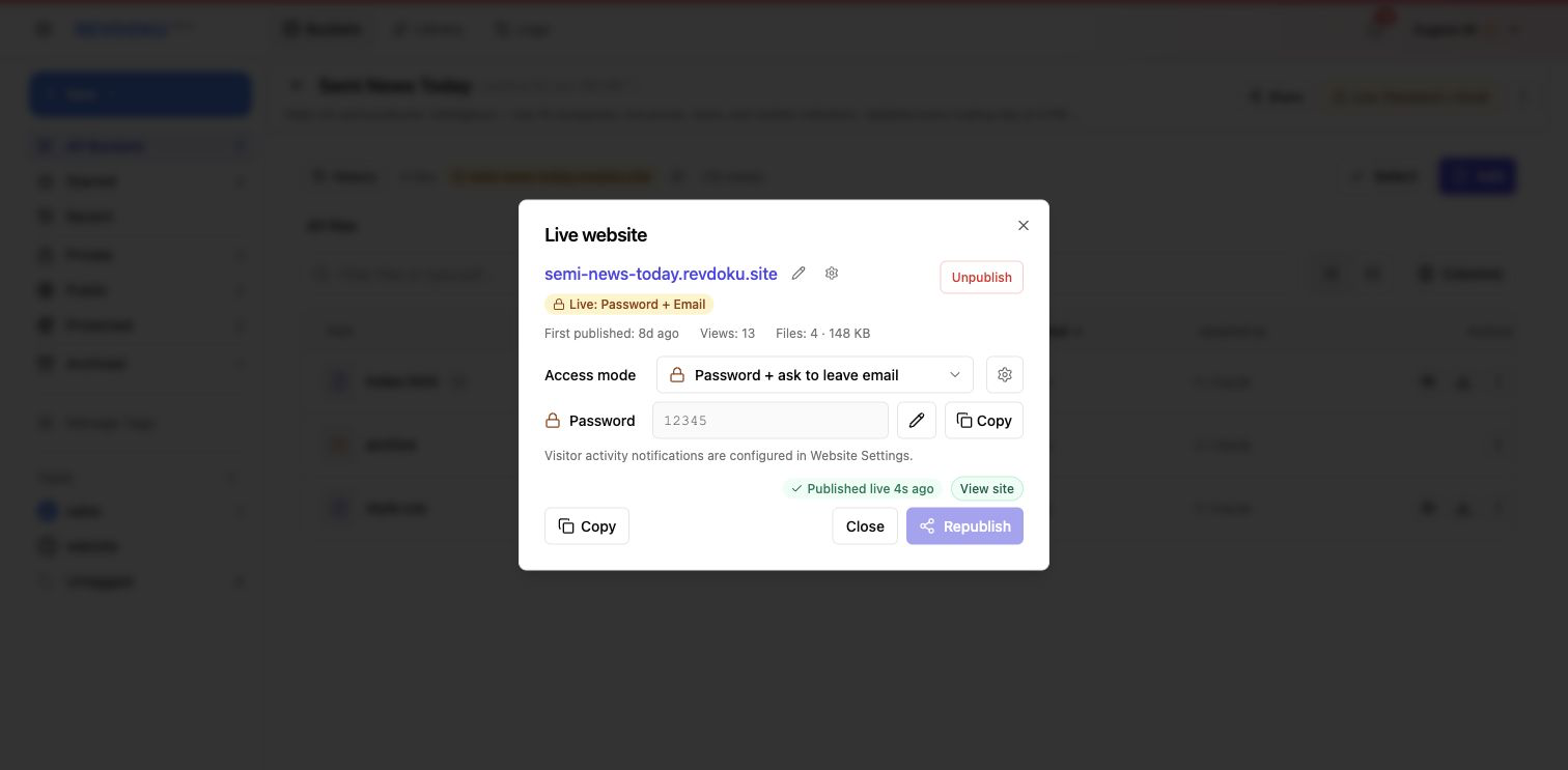 Final live status